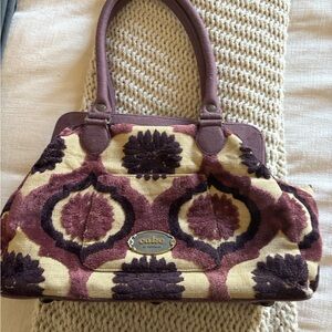 Cake Purple and Cream Shoulder Bag